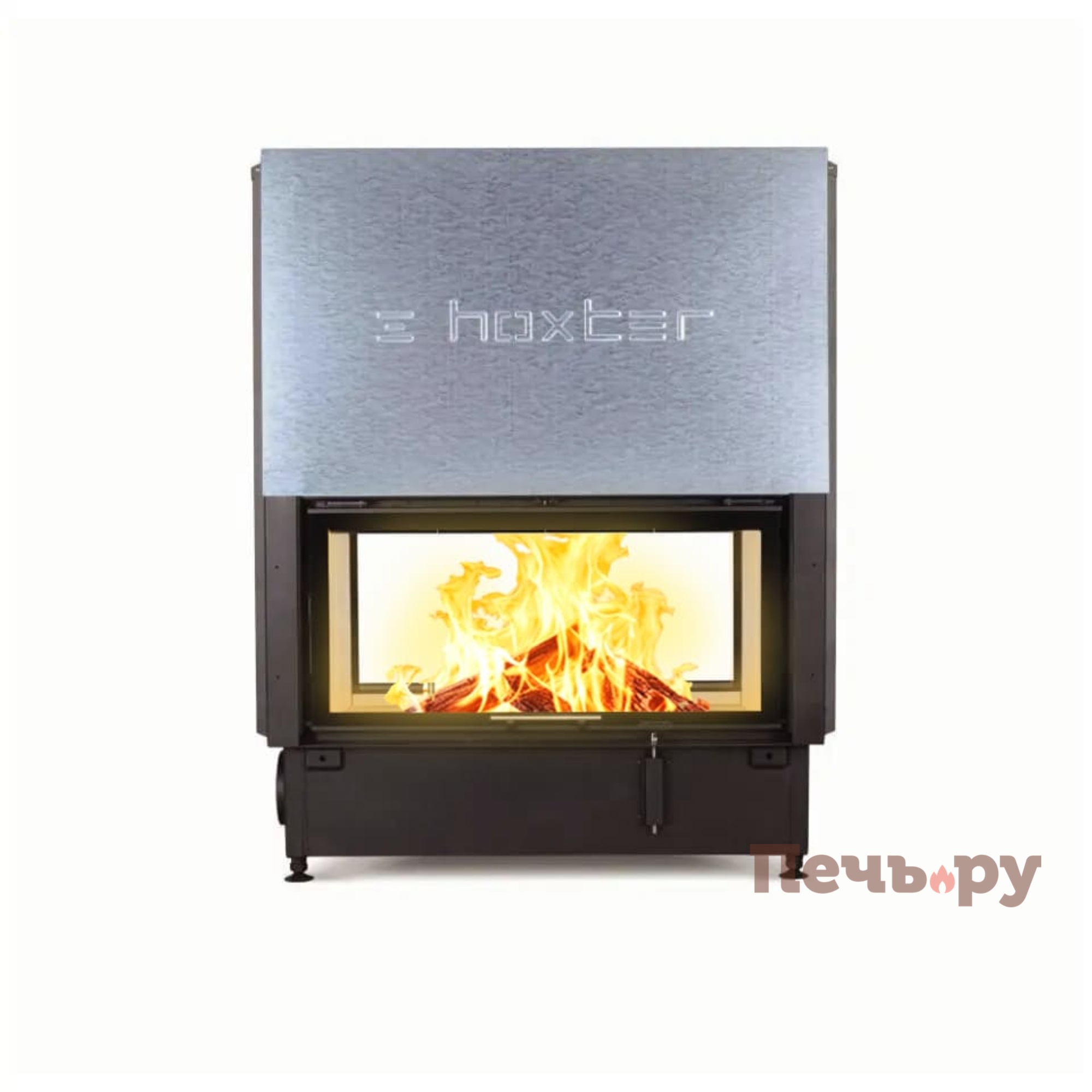 Каминная топка Hoxter Haka 89/45T (боковое открывание) видео
