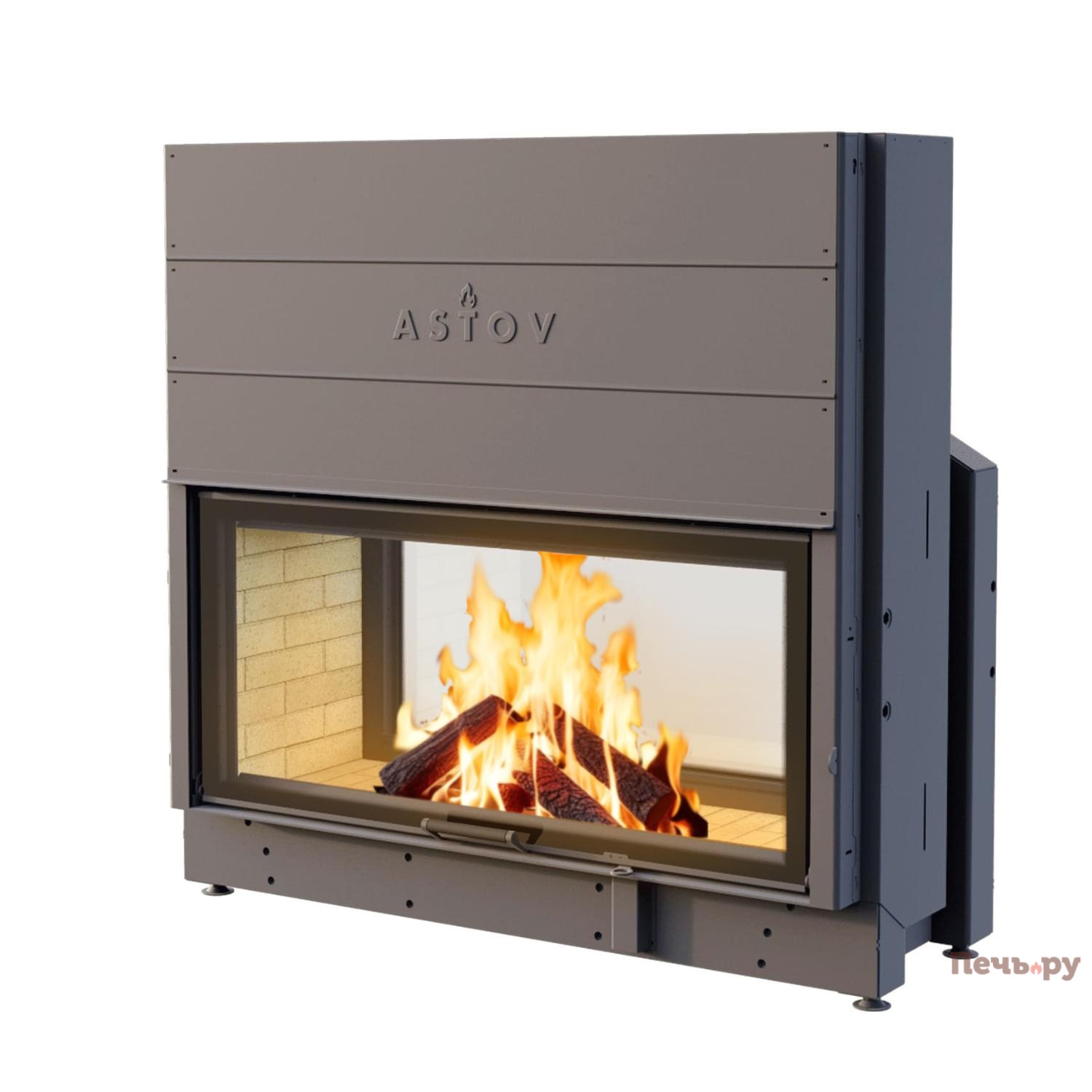 Каминная топка Астов ПТ 12057 видео
