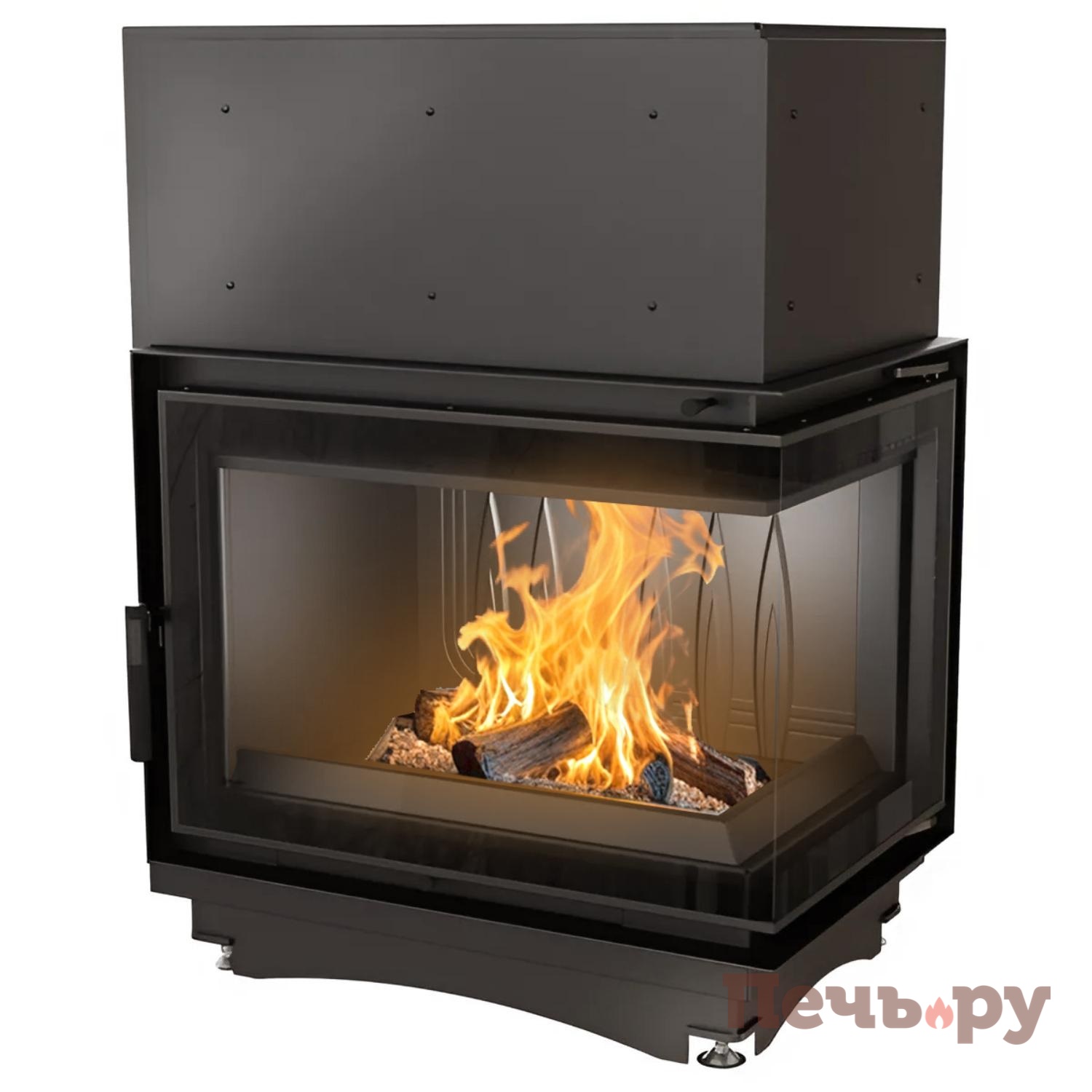 Каминная топка Kratki Zuzia L(P)/BS/Deco видео