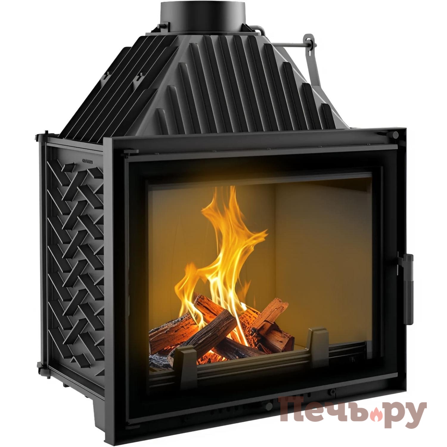 Каминная топка Kratki Amelia/Deco видео