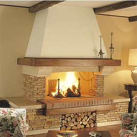 Облицовка Palazzetti Courmayeur Fulli-Fitted 116 пристенная фото