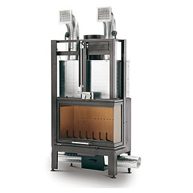 Каминная топка Palazzetti Ecomonoblocco 78 V08-S DX фото