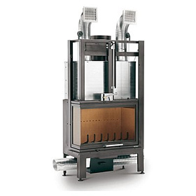 Каминная топка Palazzetti Ecomonoblocco 78 V08-S SX Low фото