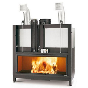 Каминная топка Palazzetti Ecomonoblocco S 25:9 motor-driven Low фото